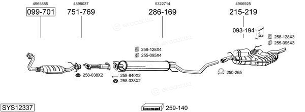 Bosal SYS12337