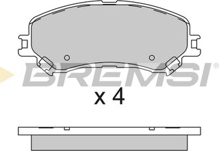 Bremsi BP3793