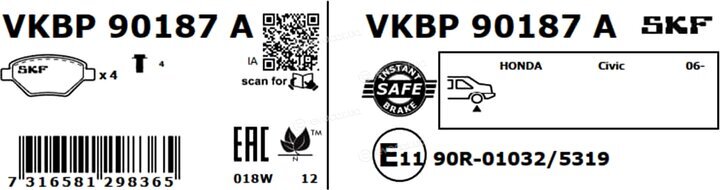 SKF VKBP 90187 A