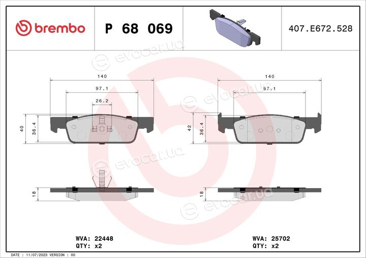Brembo P 68 069