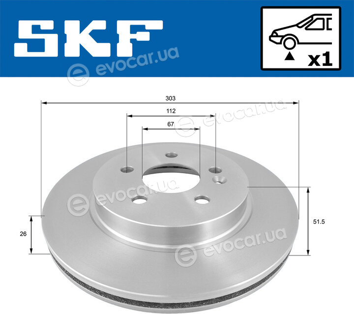 SKF VKBD 80814 V1