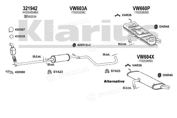 Klarius 931145U