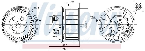 Nissens 87643