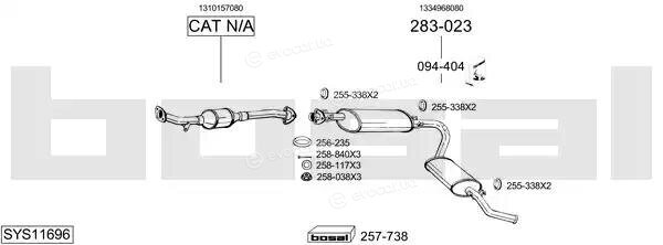 Bosal SYS11696