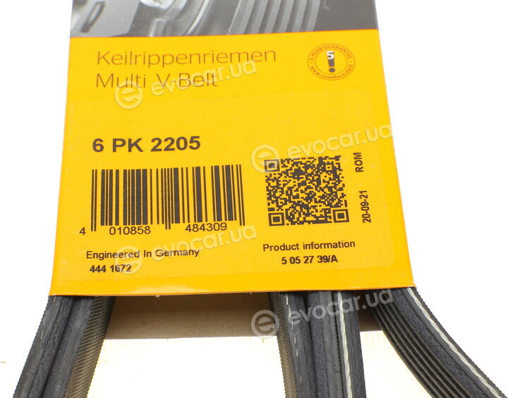 Continental 6PK2205