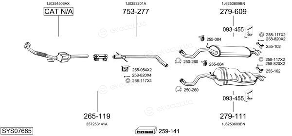 Bosal SYS07665