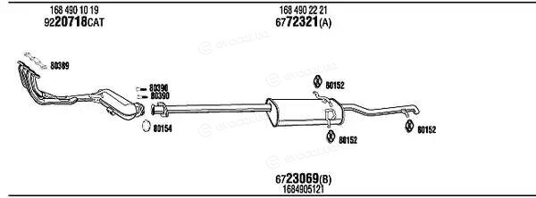 Walker / Fonos MBK008387AB