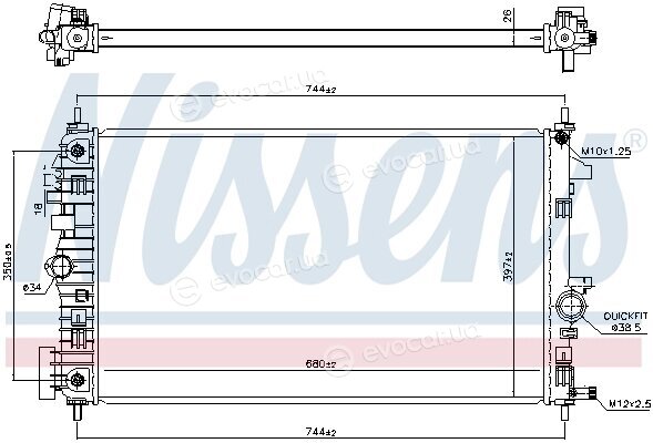 Nissens 606049