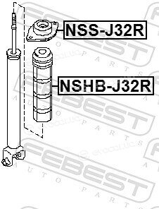 Febest NSS-J32R