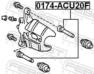 Febest 0174-ACU20F