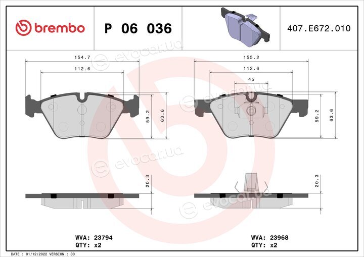 Brembo P 06 036X