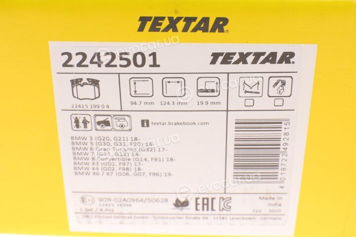 Textar 2242501