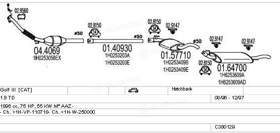 MTS C380129002928