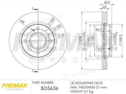 Fremax BD-5636