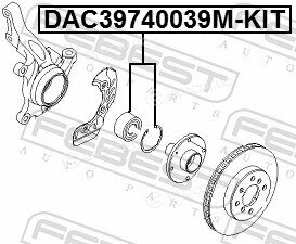 Febest DAC39740039M-KIT