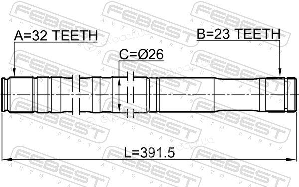 Febest 0112-CT220RH