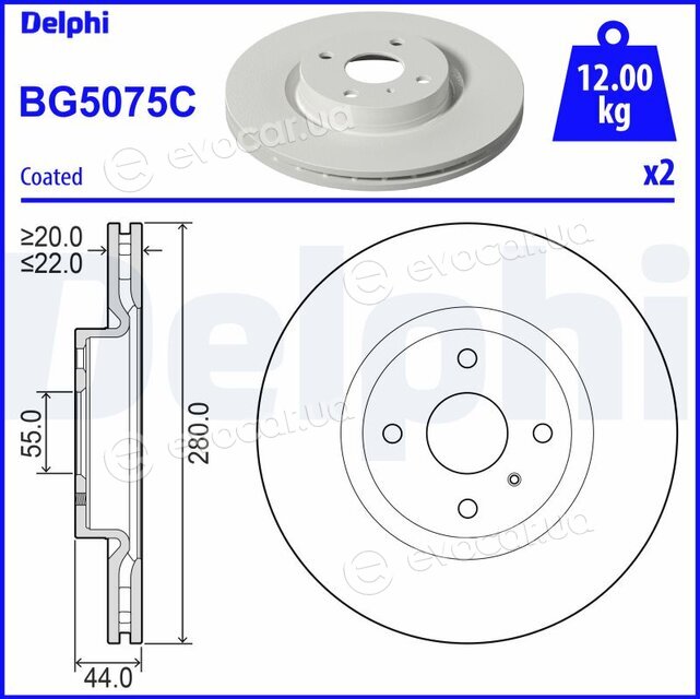 Delphi BG5075C