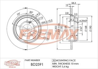 Fremax BD-2591