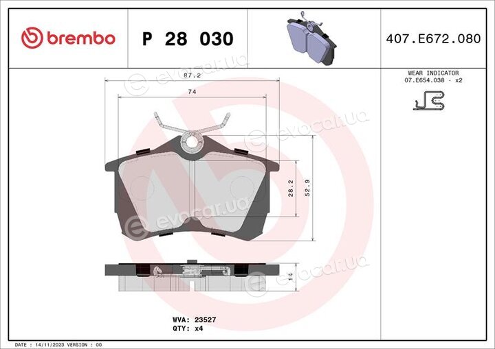 Brembo P 28 030