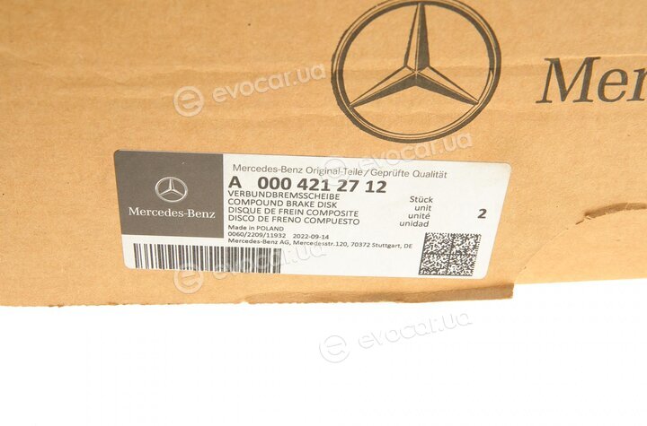 Mercedes-Benz A0004212712