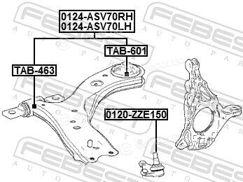 Febest 0124-ASV70LH