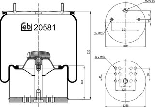 Febi 20581