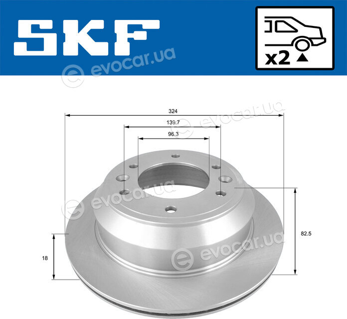 SKF VKBD 90483 V2