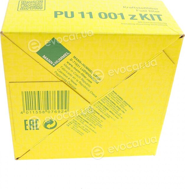 Mann PU 11 001 z KIT