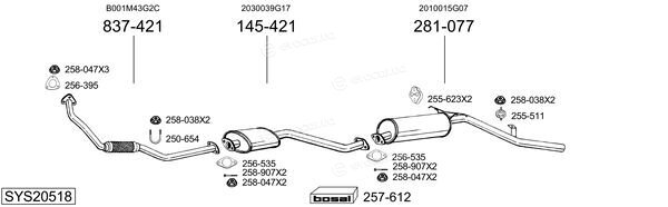 Bosal SYS20518