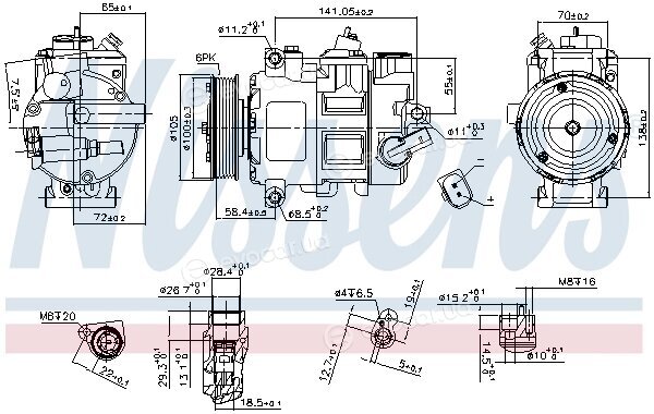 Nissens 890550