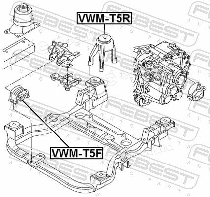 Febest VWM-T5F