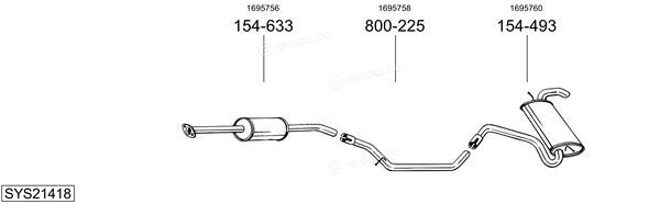 Bosal SYS21418