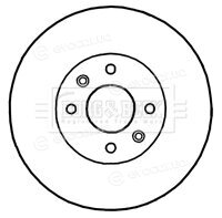 Borg & Beck BBD4818