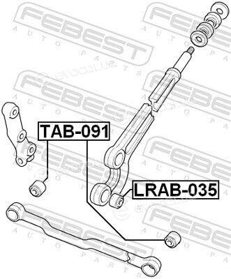 Febest LRAB-035