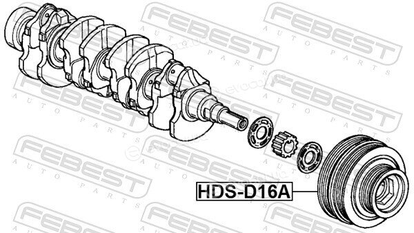 Febest HDS-D16A