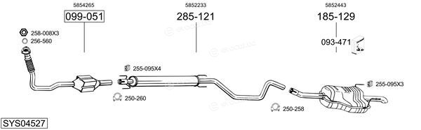 Bosal SYS04527