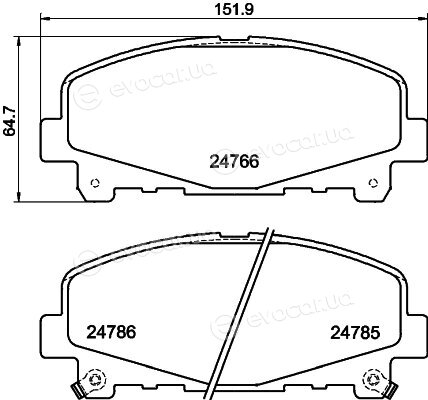 Hella Pagid 8DB 355 013-881