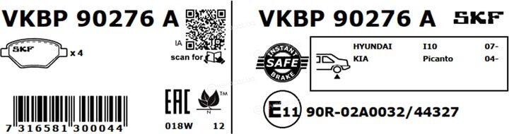 SKF VKBP 90276 A