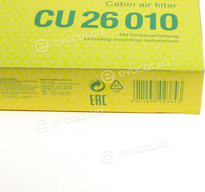 Mann CU 26 010