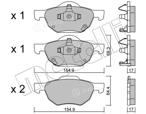 Metelli 22-0730-0