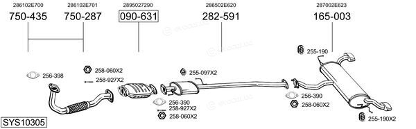 Bosal SYS10305