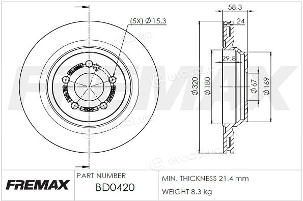 Fremax BD-0420