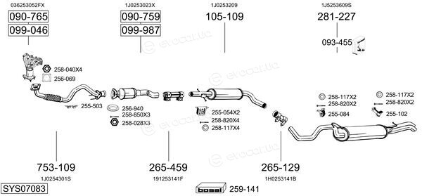 Bosal SYS07083