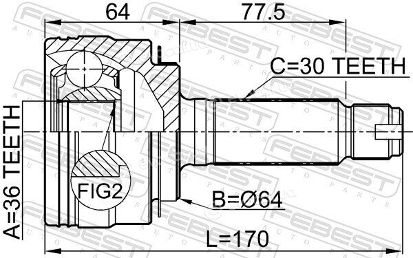 Febest 0310-PL