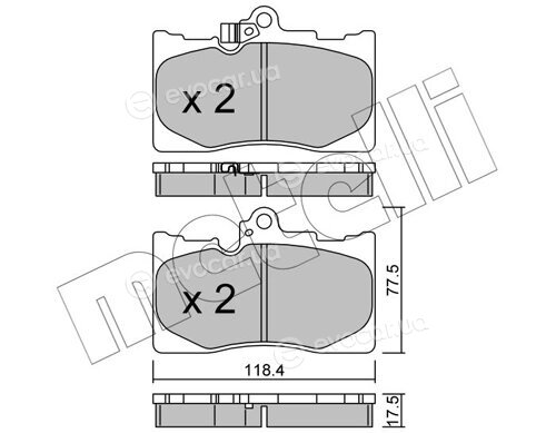 Metelli 22-0799-0