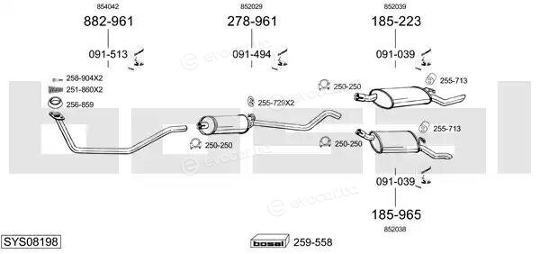 Bosal SYS08198