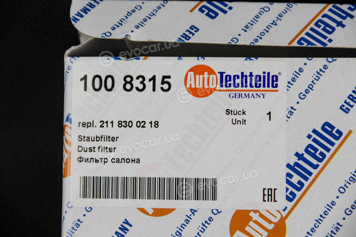 Autotechteile 100 8315