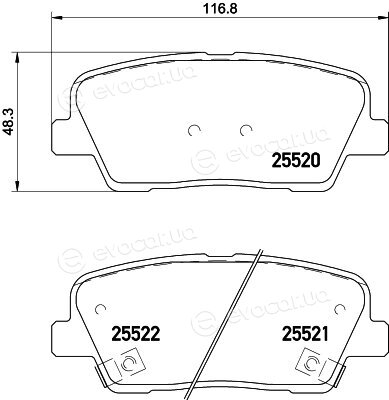 Hella Pagid 8DB 355 023-041