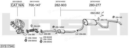 Bosal SYS17540