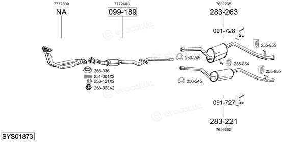 Bosal SYS01873